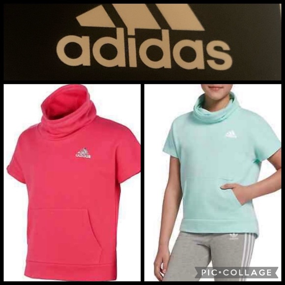 💕3 for $30 💕 NWT Adidas Girls Funnel Tops bundle - Picture 1 of 11